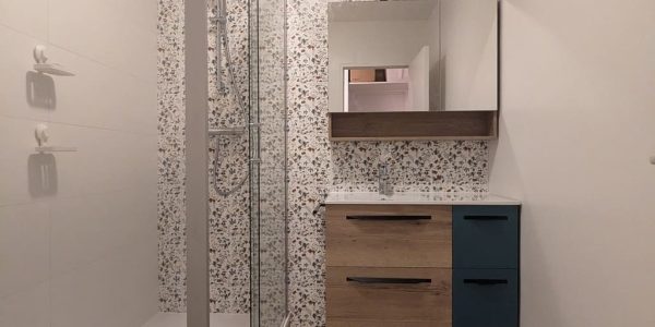 Rénovation complète de salle de bain à Nantes